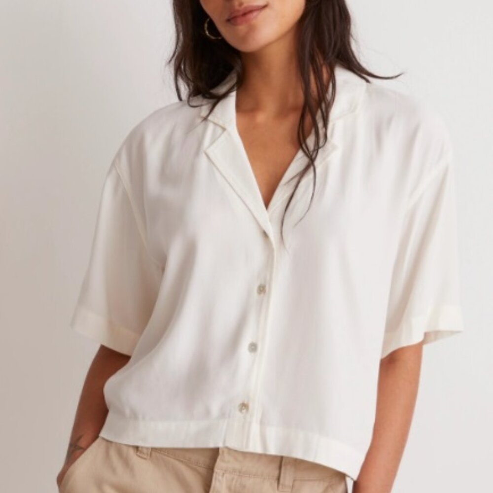 NWOT - Madewell Button-Front Resort Shirt